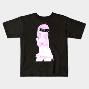 Aesthetic Japanese Girl 20 Kids T-Shirt